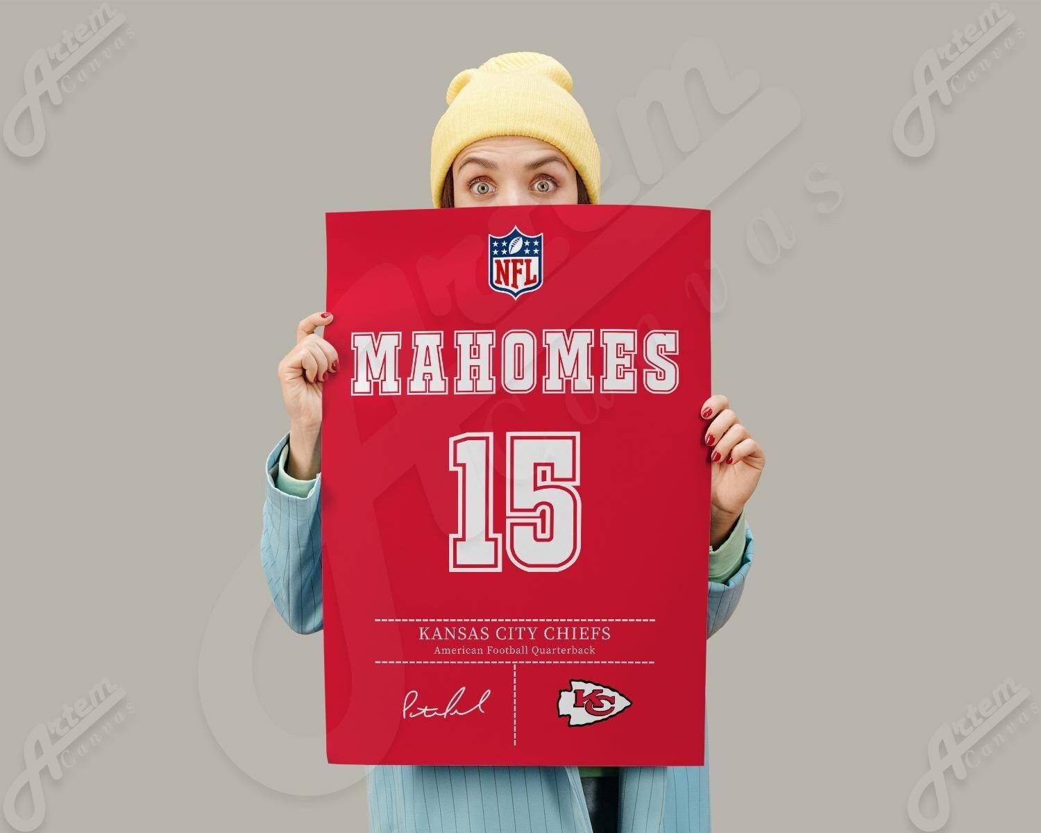  Patrick is Mahomie Kansas City Mens Soft Funny Tee Designed  Locally in KC Fan Adult Football Jersery Number Mahomes Shirt (XL) :  Handmade Products