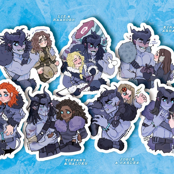 Ice Planet Barbarians / Georgie+Vektal Sticker