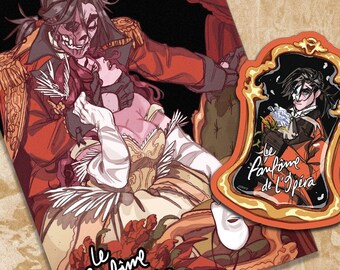 Le Phantome PRINT & STICKER // Phantom of the Opera