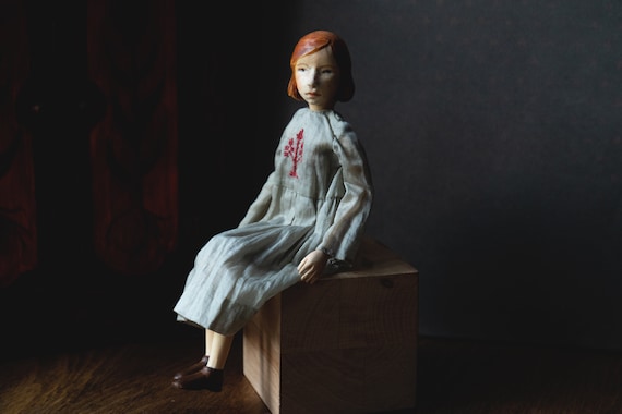 Wooden art doll  Wooden dolls, Art dolls, Ooak art doll