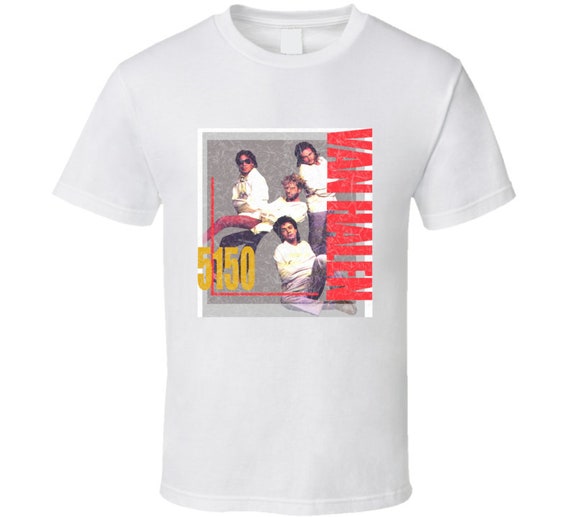 Bill and Ted s Adventure Van Halen Worn Movie Replica T Shirt Etsy