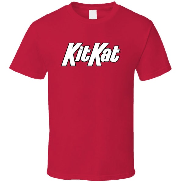 Kit Kat Chocolate Candy Food Cool Worn Funny T Shirt