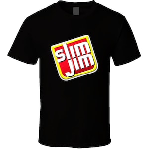 Slim Jims Snack Brand Logo Gift T Shirt