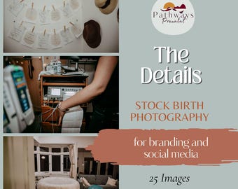 Birth Details Stock Labor & Birth Photography for Doulas, Midwives, and Educators. Media Templates