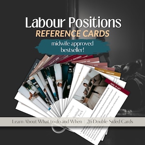 Cartes de référence des positions de travail approuvées par les sages-femmes les plus vendues (téléchargement PDF)