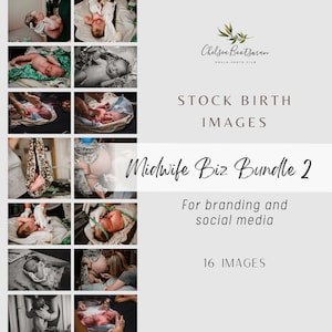 Hebammen-Biz Bundle #2 Geburtsfotografie. Foto Lizenz. Geburtskunst für Infografiken und Lehrmittel.