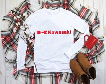 smykker Jeg er stolt smal Kawasaki logo patch | Etsy