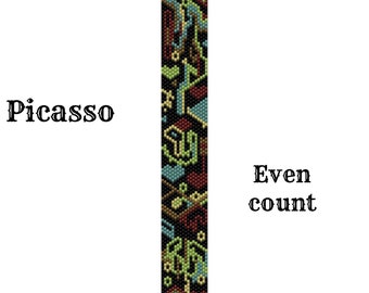 Picasso even count peyote pattern