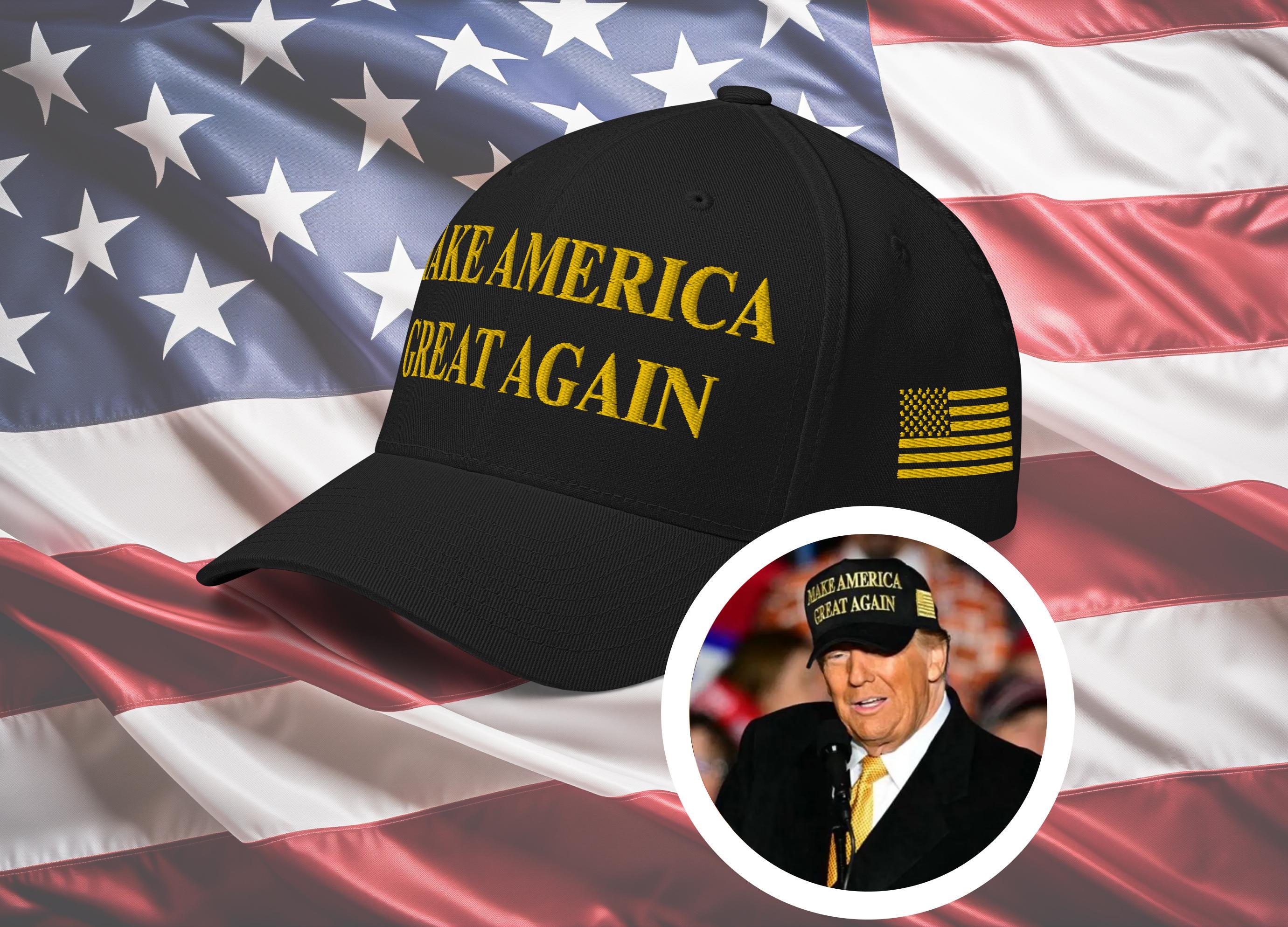 Cappello Trump 2024 MAGA Keep America Great - Berretto Basebal Unisex In Cotone, Regalo Politico USA - 4