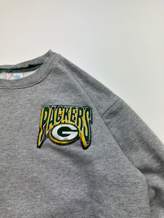 Vintage 90s Green Bay Packers NFL Majestic Embroi… - image 3