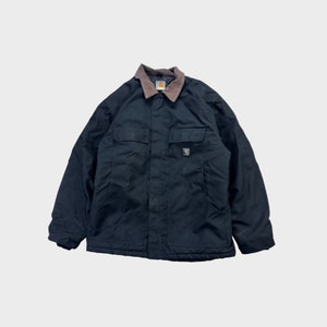Vintage Carhartt Black Armstrong Full Swing Canvas Jacket