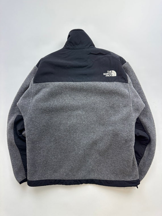The North Face Denali Full Zip Grey Fleece - Etsy