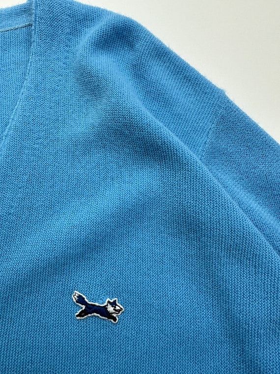 Buy Vintage 90s JC Penny the Fox Baby Blue Knit Cardigan Online in 