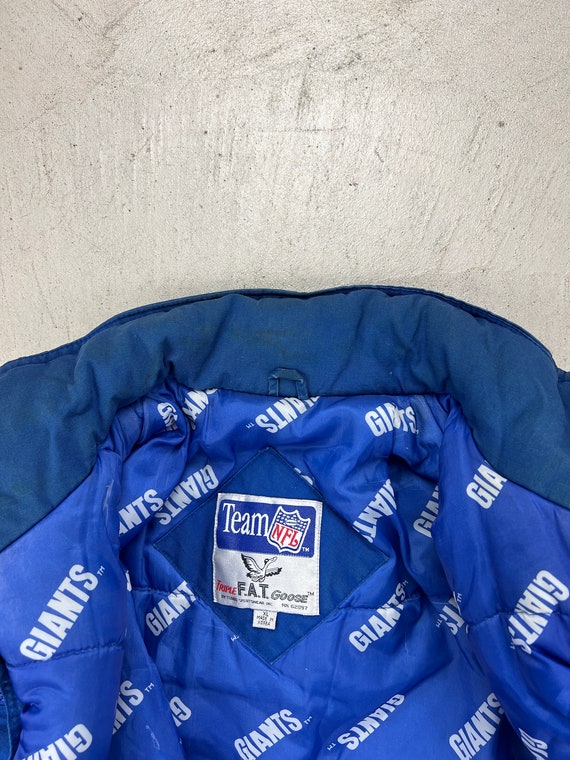 Vintage 90s New York Giants NFL Football Triple FAT Goose
