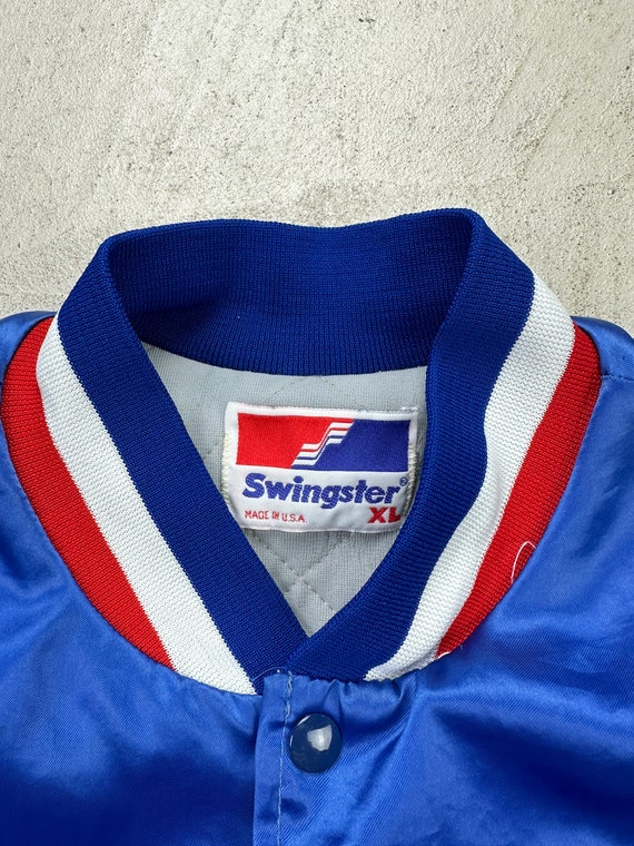 Vintage 90s Chicago Cubs MLB Swingster Embroidere… - image 4
