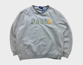 Vintage 90s Disney Winnie The Pooh Embroidered Sweatshirt (women's medium)