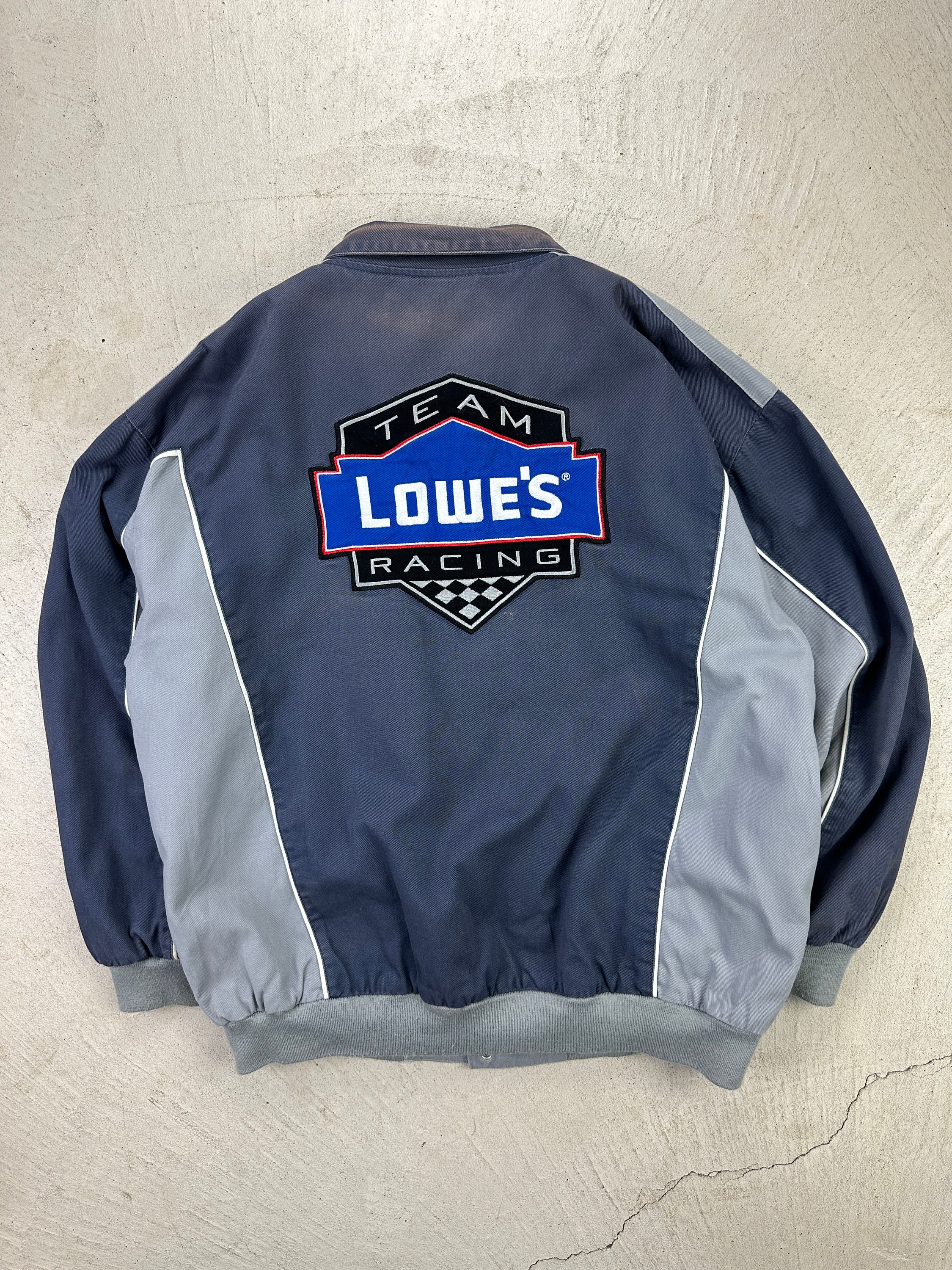 ち ゃ む レーシングジャケット　Lowe’s ビンテージ NWT Chase Authentics XXL Jimmie Johnson Lowes Jacket Coat