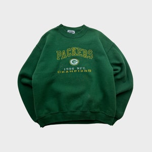 Vintage 90s Green Bay Packers 1996 NFC Champions NFL Football