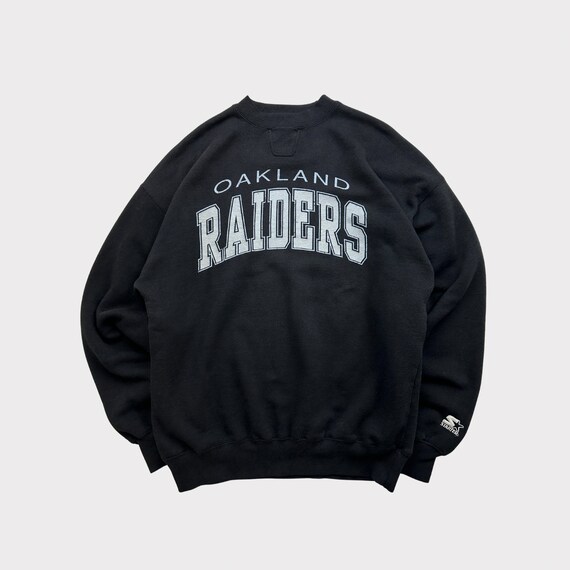 Vintage 90s Oakland Raiders Football NFL Starter … - image 1