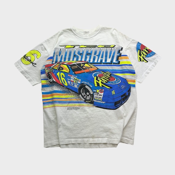 ヴィンテージ 90 年代 ナスカー テッド マスグレイブ #16 ファミリー