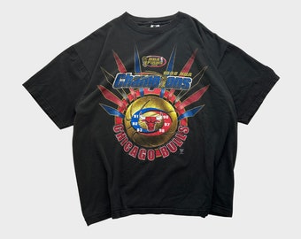 1998年ヴィンテージシカゴブルズNBAチャンピオンTシャツ1990年代