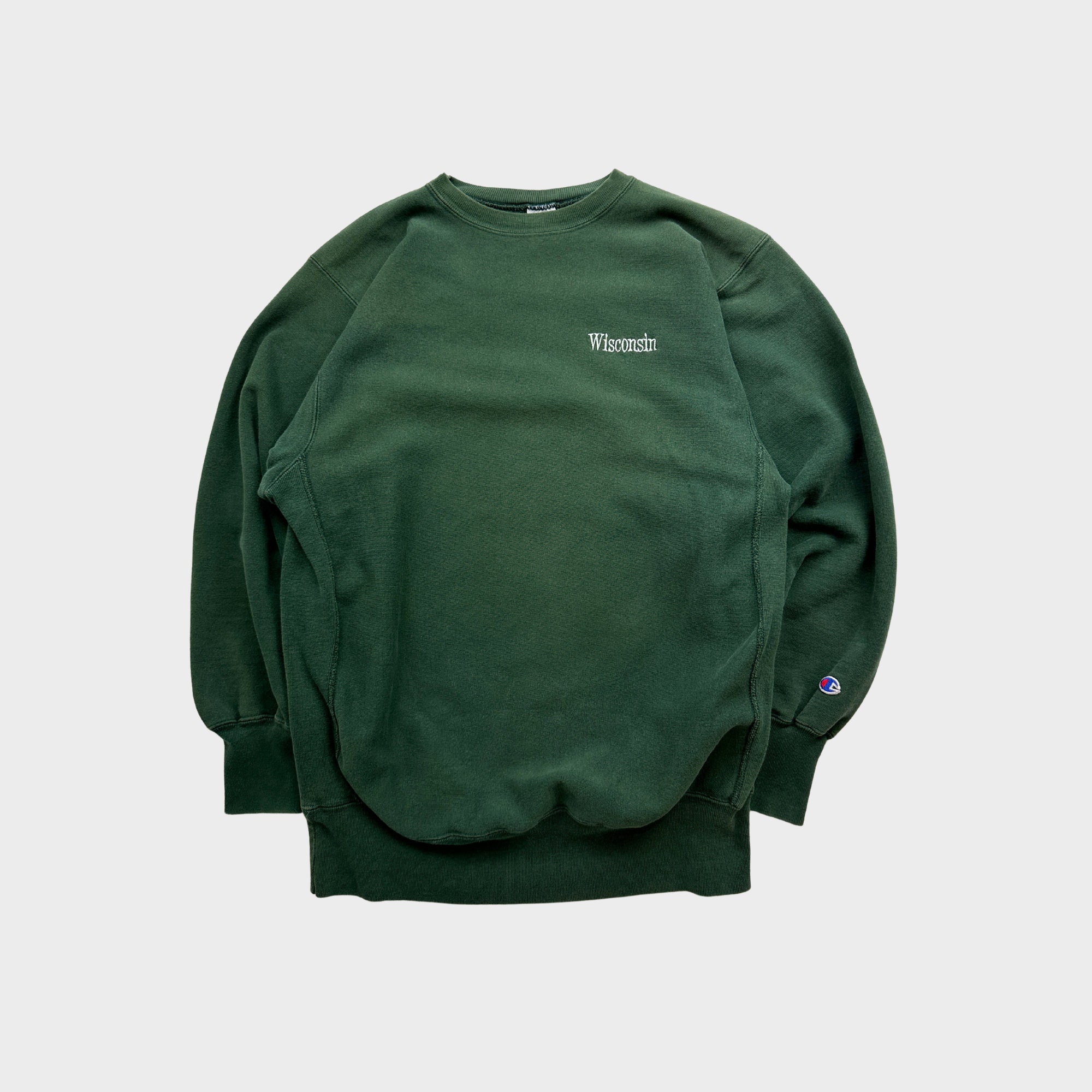 Vintage 90s University of Wisconsin Reverse Weave Champion Vintage 90s University of Wisconsin Reverse Weave Champion