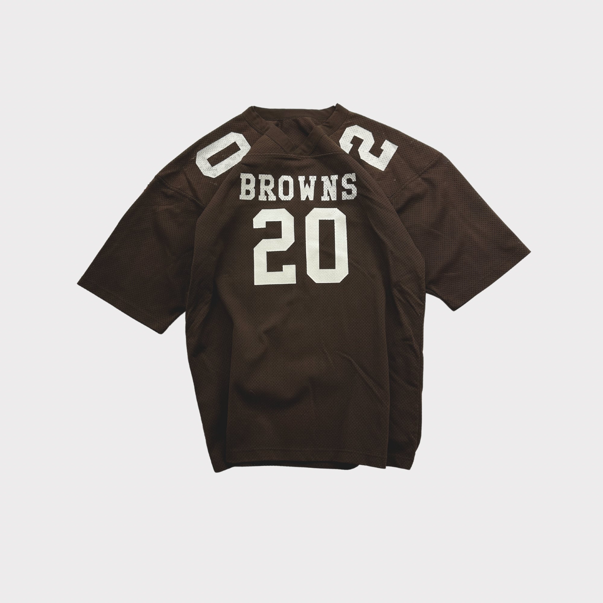 Vintage 90s Cleveland Browns NFL Jim Brown #20 Russell