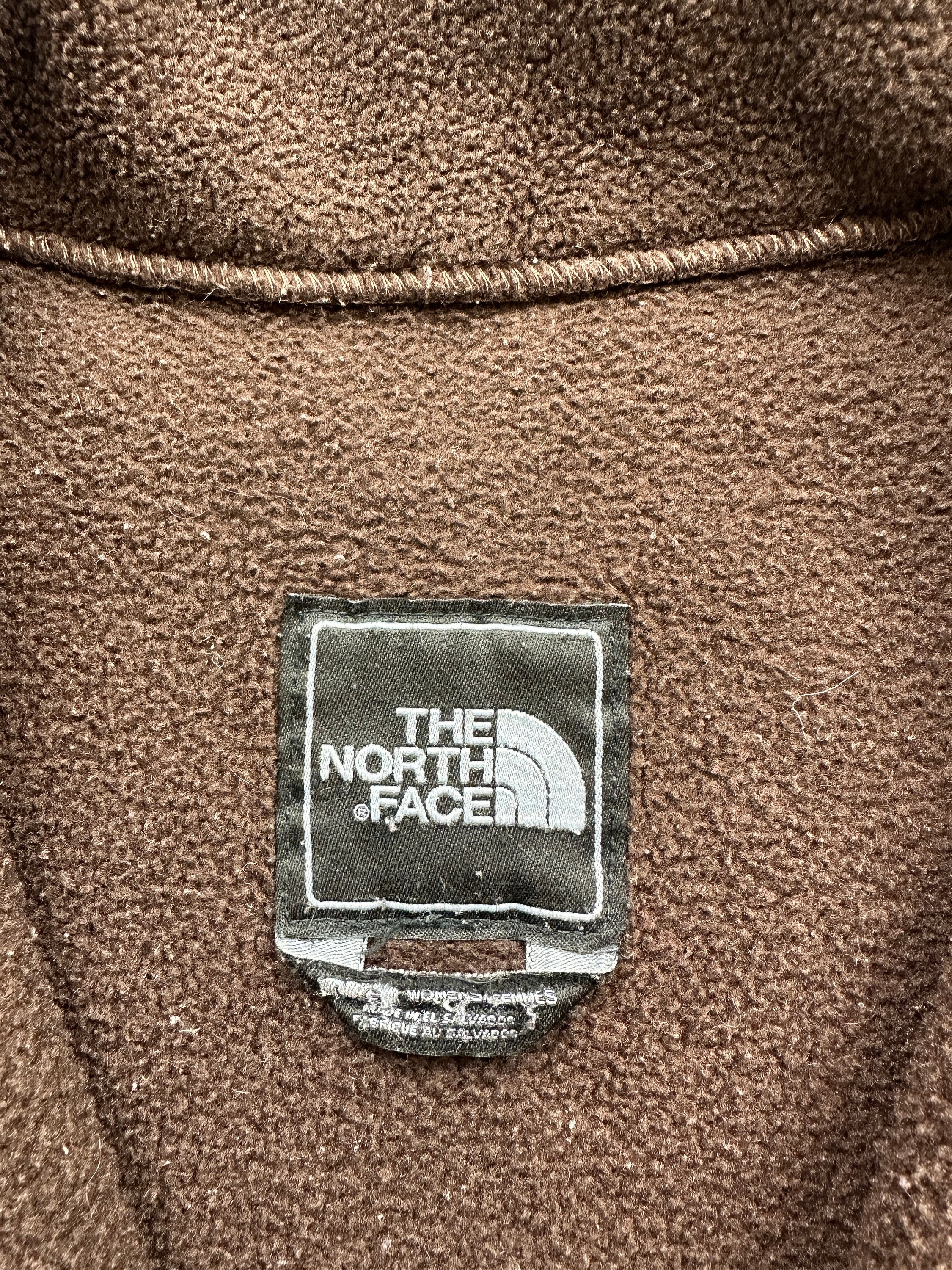 The North Face Denali Full Zip Brown Fleece - Etsy