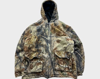 Real Tree Isolierte Hoodie Jacke
