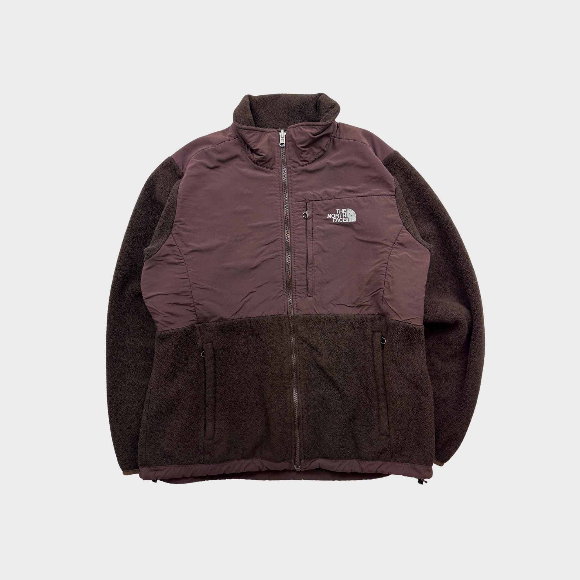 The North Face Denali Full Zip Brown Fleece UK