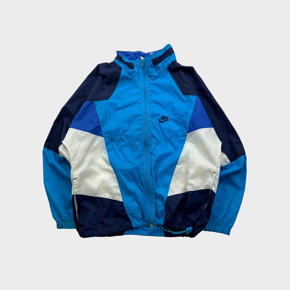 vintage nike colorblock windbreaker