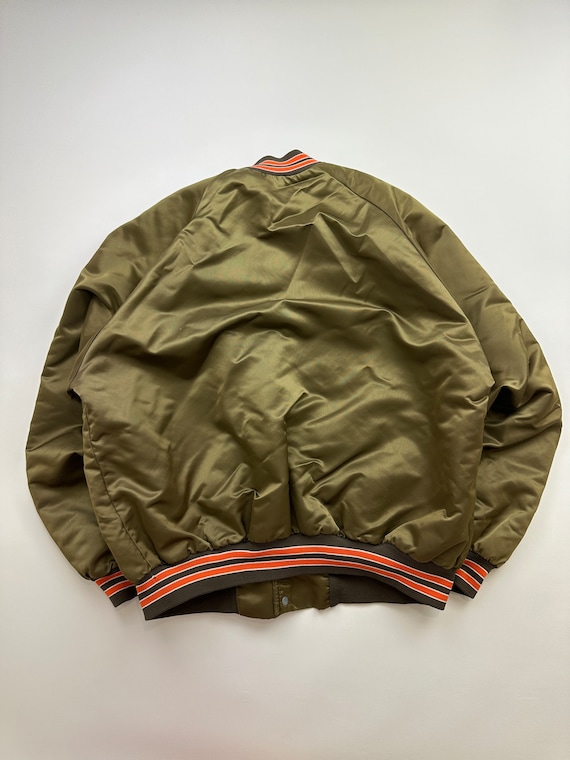 【CHALK LINE】 CLEVELAND BROWNS ブルゾンUSA製 CHALK LINE】 CLEVELAND BROWNS ブルゾンUSA製