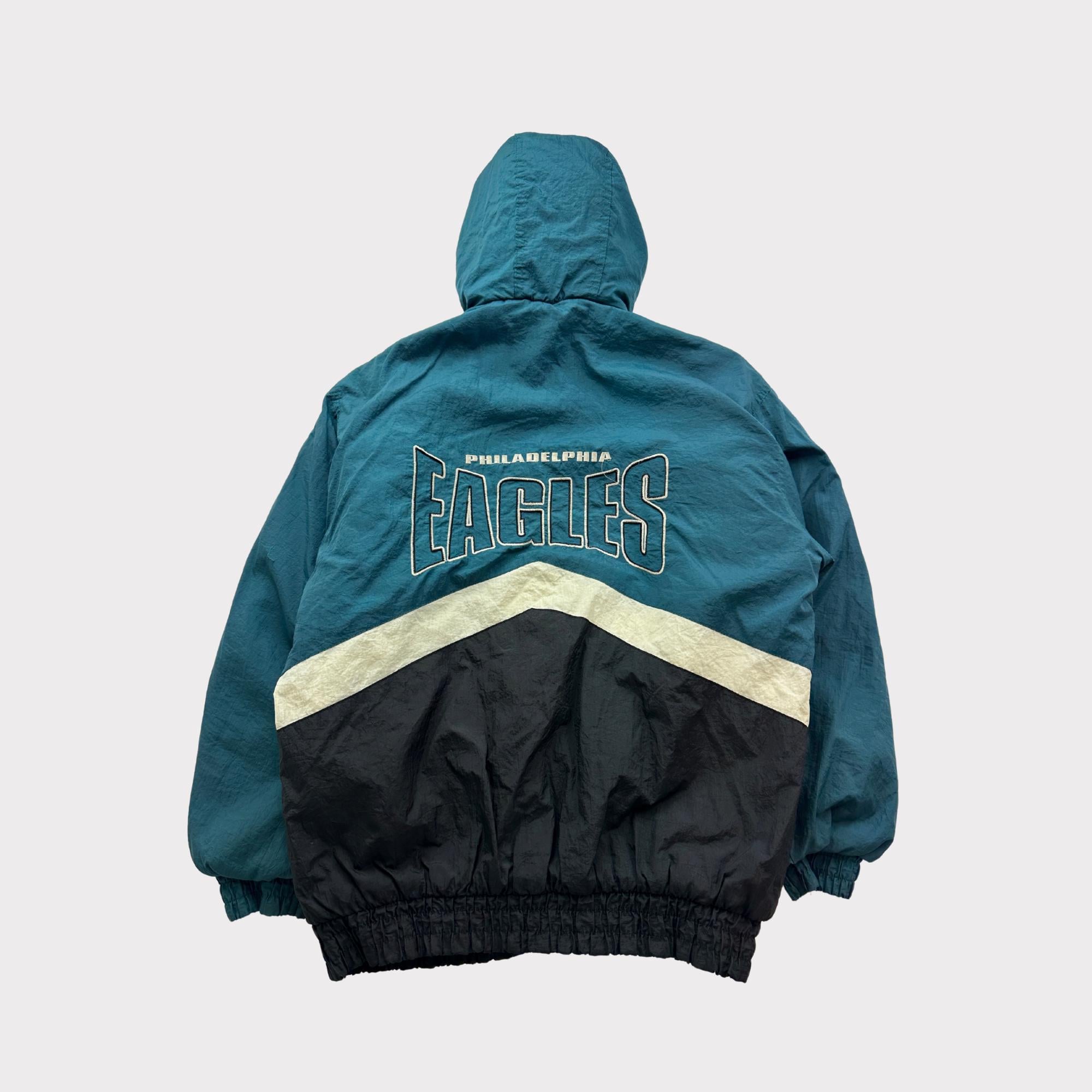 アバクロ フィラデルフィア・イーグルス ボンバージャケット Vintage 90s Philadelphia Eagles NFL Game Day Embroidered