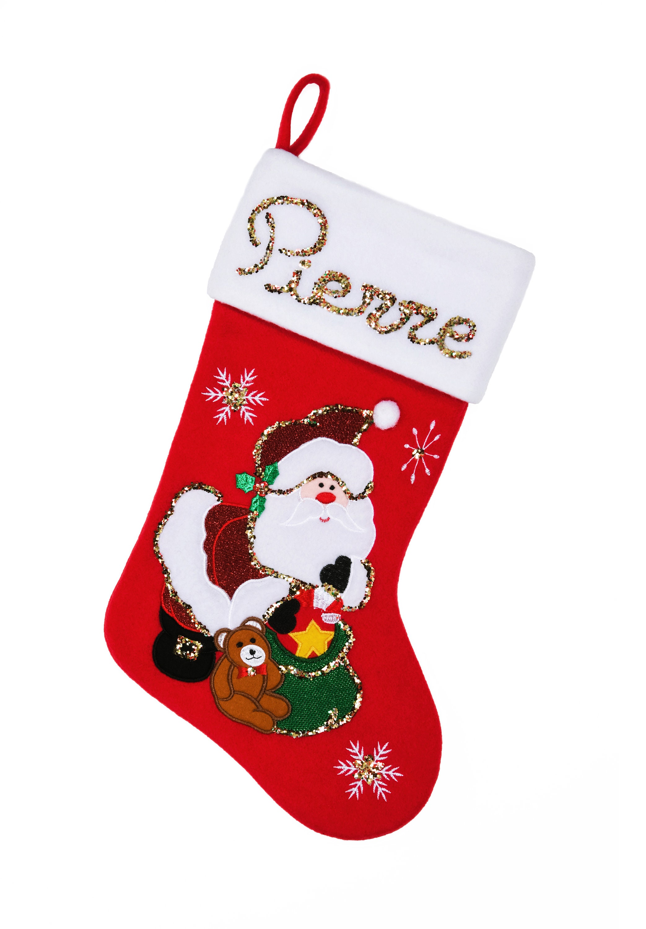 Père Noël avec Sa Hotte et 14 Autres Modèles Sont Proposés sur Millepailletboutique