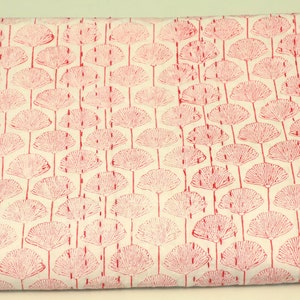 Pink Floral Indian Handmade Block Print Kantha Quilt – Handmade Cotton Throw Blanket – Indian Block Print Bedspread Lightweight Summer Quilt