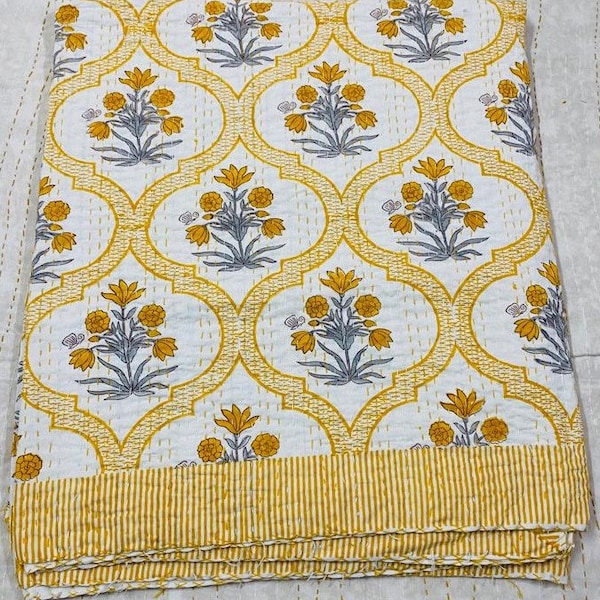 Mustard Quilt Etsy