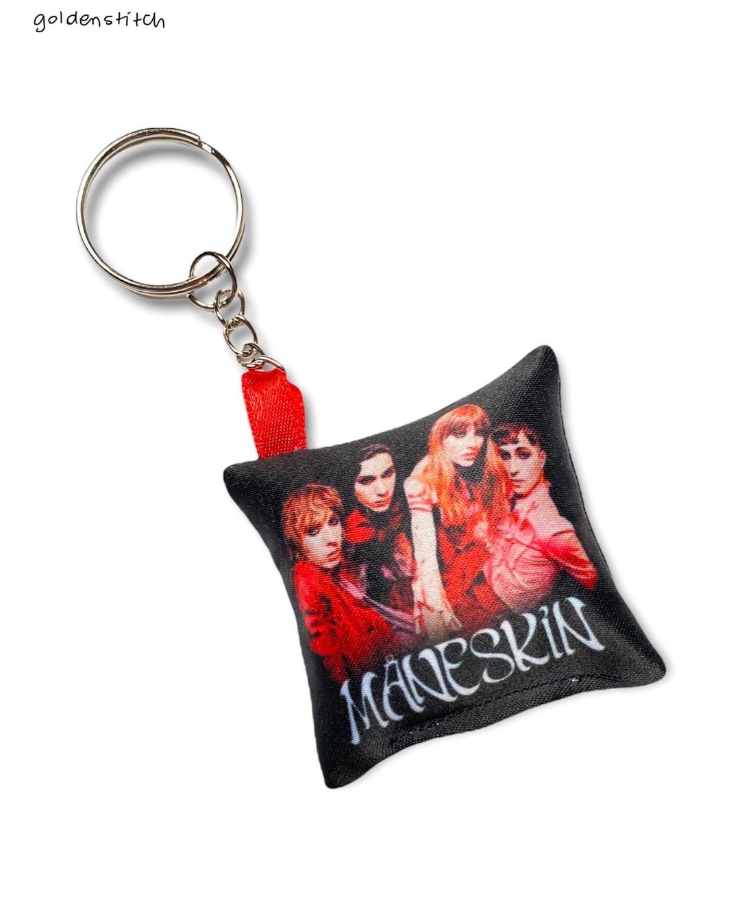 Inspired by Maneskin Keychain Key Ring Pendant Etsy