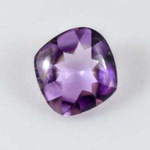 Stunning Quality Natural Amethyst Beautiful Eyes Shape Concave Cut Loose Gemstone For Making Jewelry Healing Amethyst 3.80 Ct 10.5x10.5 mm