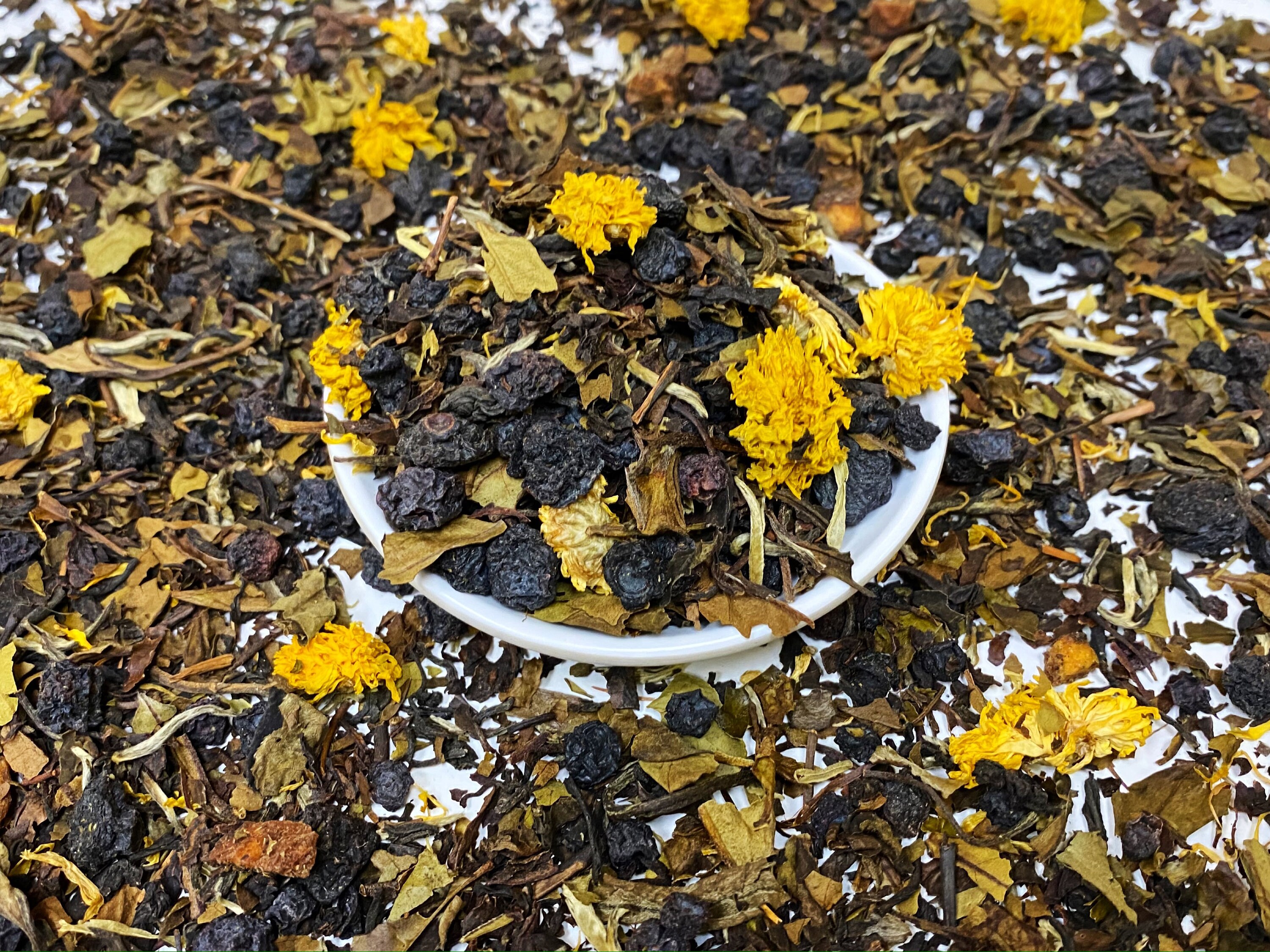 Blueberry & Peaches Oolong Tea Etsy