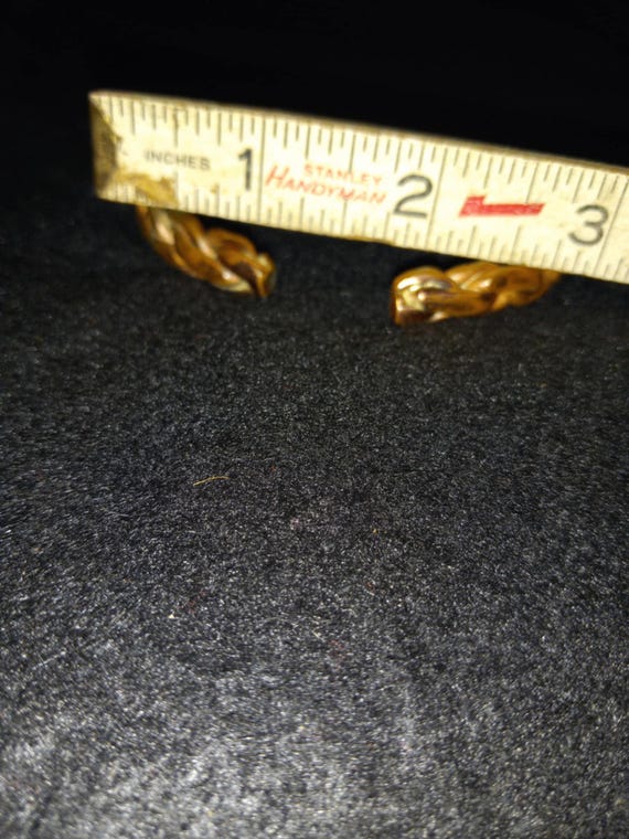 Solid Copper Braided Cuff Bracelet Unbranded, Cla… - image 3