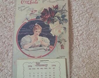 Vintage 1985 Coca-cola Wall Calendar - Etsy