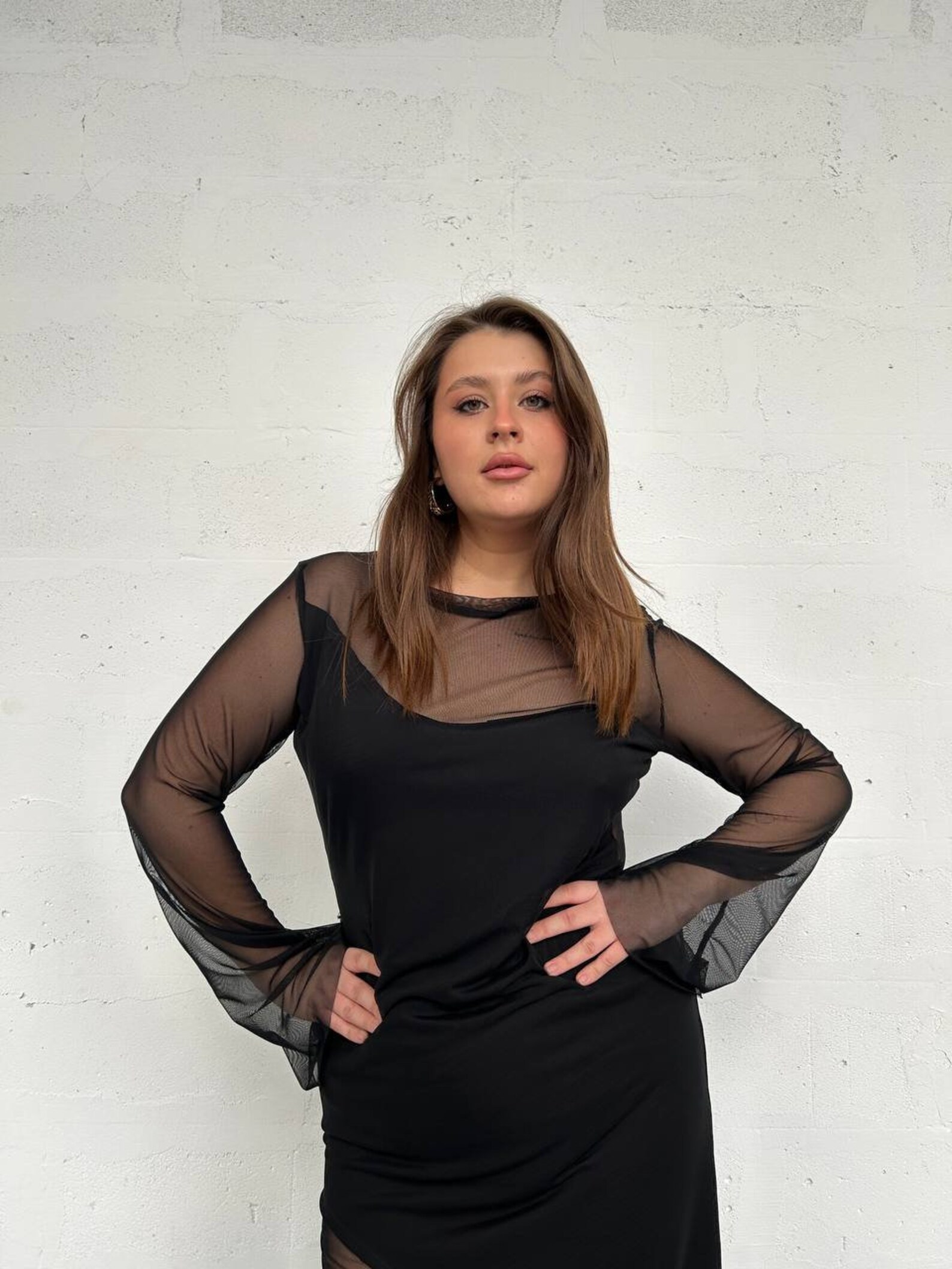 Party Maxi Black Dress, Plus Size Cocktail Dress, Long Maxi Slit Dress ...