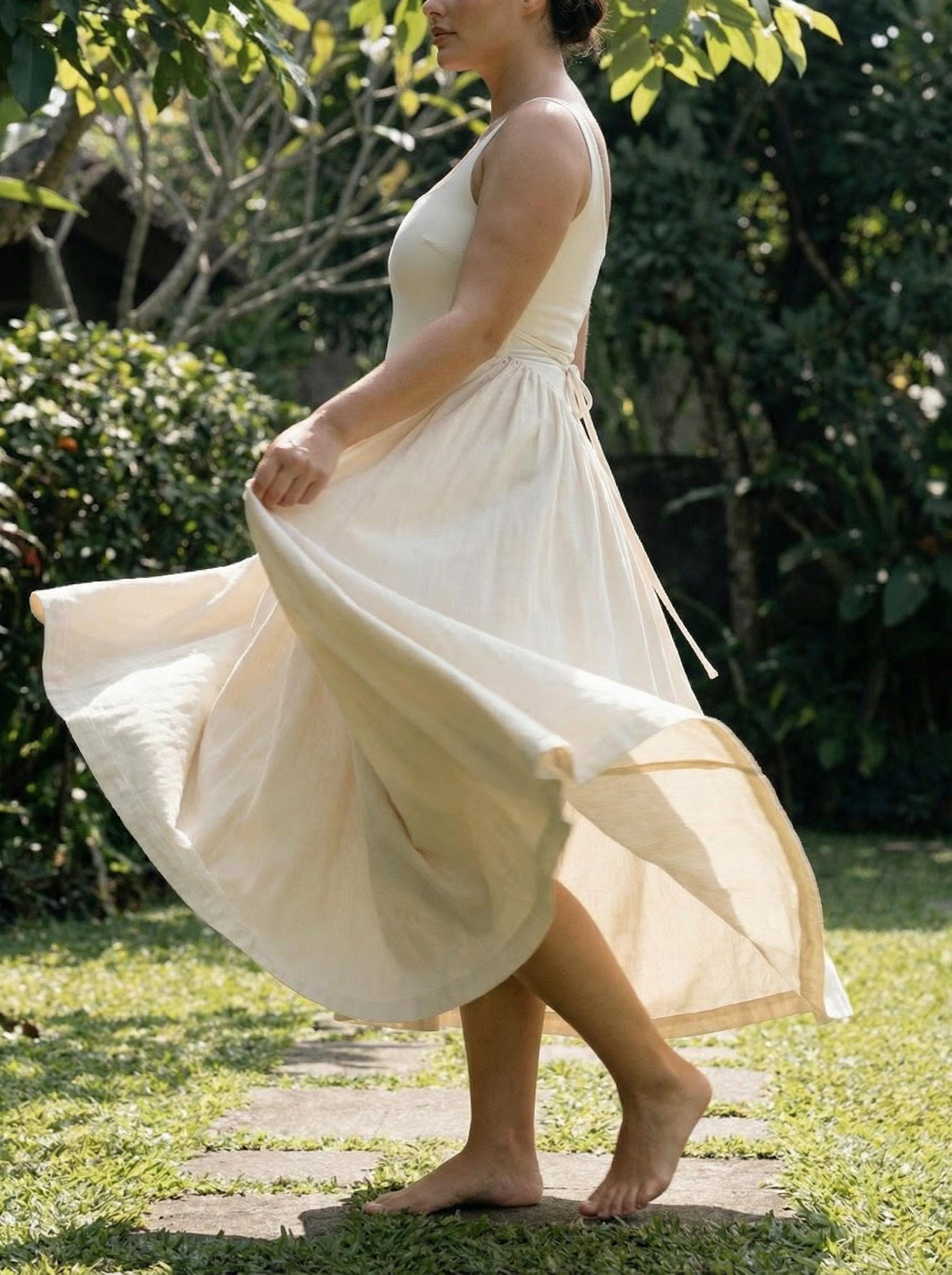 milkmaid dress corset back CORSET BACK!! Off white milkmaid dress #fyp #foryoupage #fashion #onlineshop #milkmaid #dress