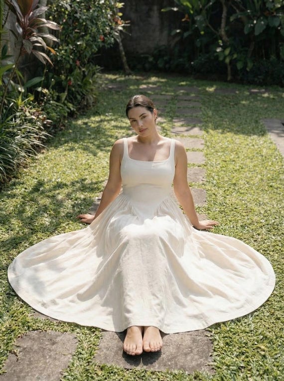 ivory milkmaid dress Buy Romantic Lace up Back Corset Dress, Cotton Midi, Cottagecore Dress, Bridal Wedding Guest Princess Online in India Style:Pump