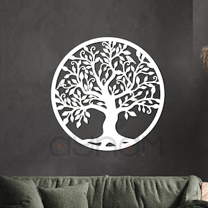 Family Tree Wall Art, Wooden Wall Decor, Wooden Wall Hangings, Home Decoration, Tree Decor, Wooden Tree Sign, Tree of Life Art