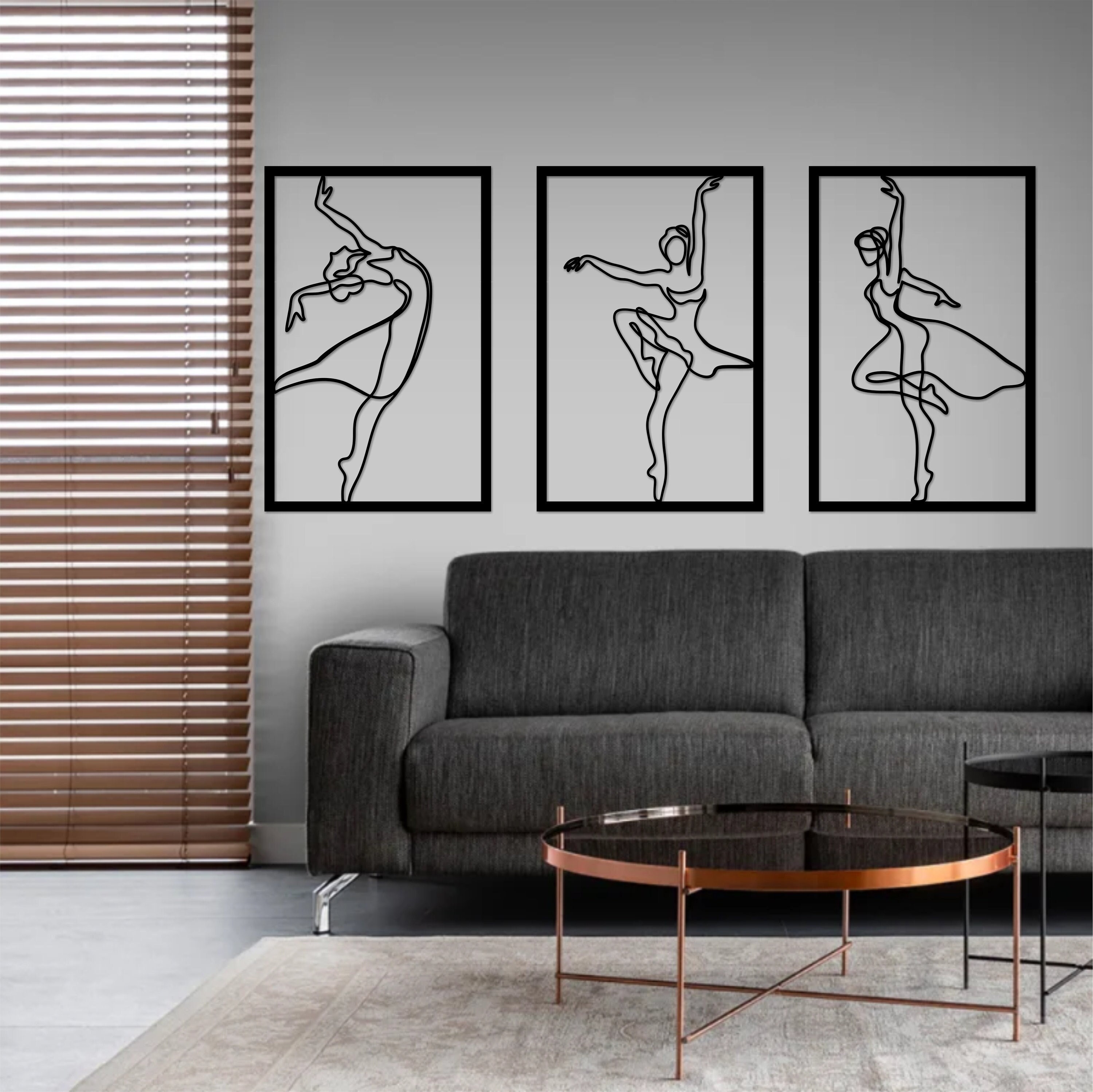 Acrobatic dance Girl Woman Valentines gift Teen girl room decor Set of  three prints Collection art posters Watercolor wall art d