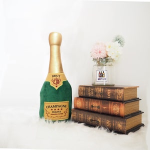 Jumbo Champagne Cushion by WinePlush