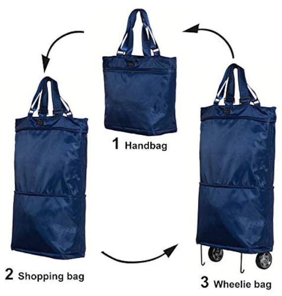 Wheelie bag shopping trolley new arrivals