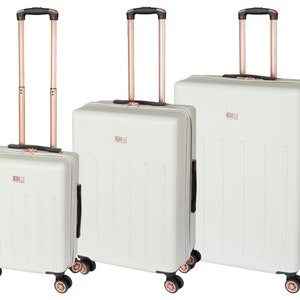 Gepäck Hartschalenkoffer Off-White Farbe Set of all 3