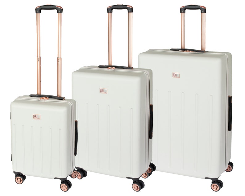 Gepäck Hartschalenkoffer Off-White Farbe Set of all 3